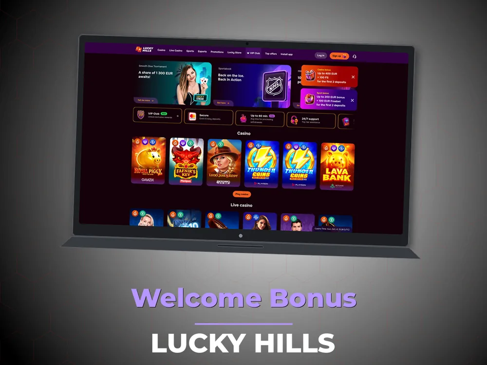 Lucky Hills - Welcome Bonus