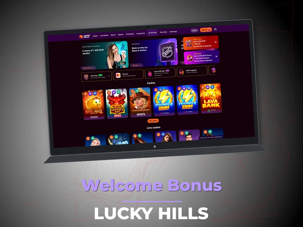 Lucky Hills - Welcome Bonus